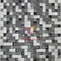 8mm and 10mm Thicknedd Mixed Glass Aluminium Mosaic (CFA28)